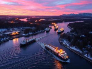 Поставки нефтепродуктов по водным путям Северо-Запада
