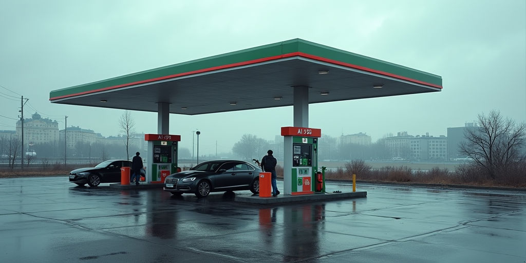 Выбор топлива на заправке в Санкт-Петербурге: бензин, дизель, газ